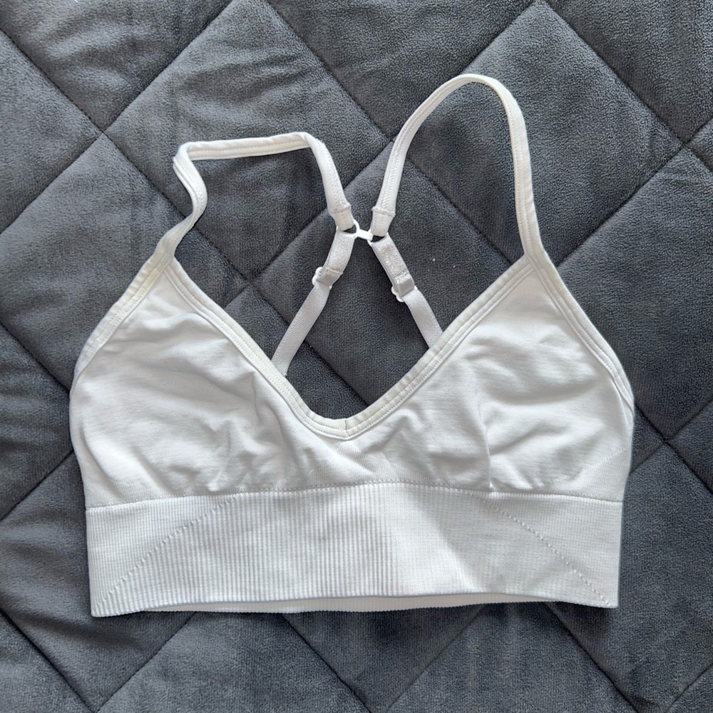 White Lululemon Sports Bra